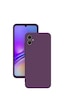 Samsung Uyumlu Galaxy A07 Kılıf Kamera Korumalı Silikon Rubber Arka Kapak Mor