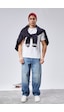 Cedy Denim Cedy Denım Yüksek Kalite Erkek Yüksek Bel Skater Baggy Jeanpantolon C362 Açık Mavi