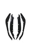 Honda Civic Fc5 2016 - 2021 Ithal Ön - Arka Flap Piano Black Honda Civic Fc5 2016 - 2021 Ithal Ön - Arka Flap Piano Black