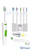 Ghdent SH16 6 Başlıklı Fırçalı & Tek Gözlü Tazyikli BPA Free & FDA Kriterli Hibrit Manuel Ağız Duşu﻿﻿