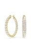 5750620 Swarovski Küpe Matrıx:pe Hoop Whıte/gos Metalik 5750620 Swarovski Küpe Matrıx:pe Hoop Whıte/gos Metalik