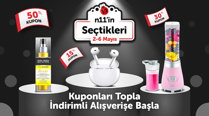 Seçili Ürünlere Özel İndirim Kuponları