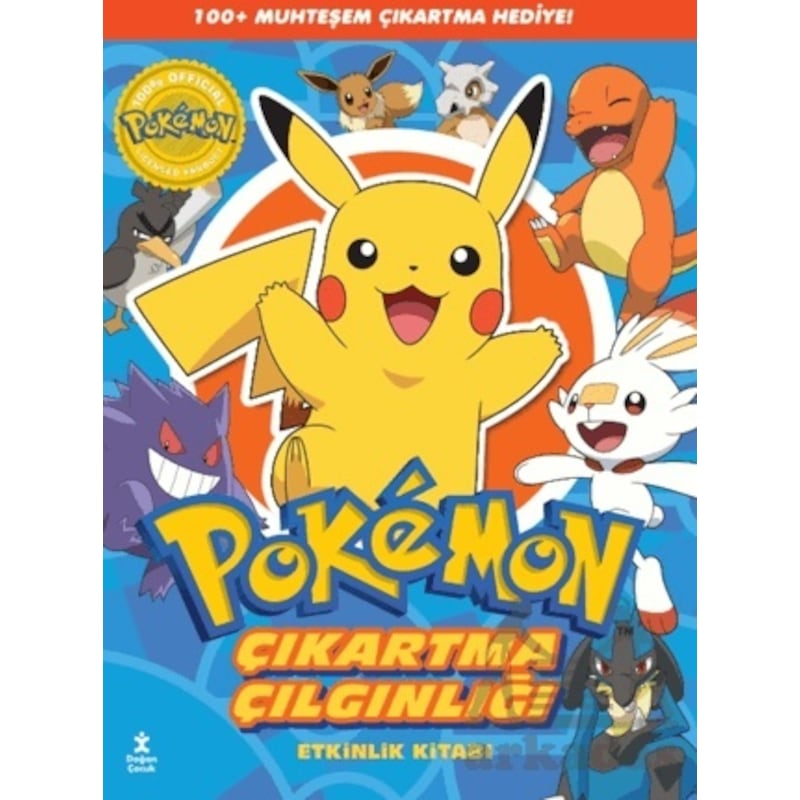 Pokemon - Pikachu Çıkartma Çılgınlığı Etkinlik Kitabı -1