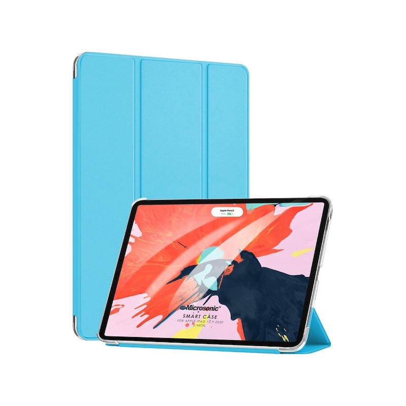Microsonic Ipad Uyumlu Pro 12.9 Uyumlu'' 2021 5. Nesil Kılıf Mavi Çok Renkli -1