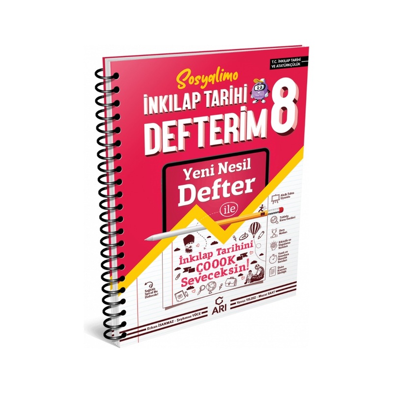 Arı Yayınları 8. Sınıf Lgs Inkilap Tarihi Defterim - Sosyalimyo Y - 1