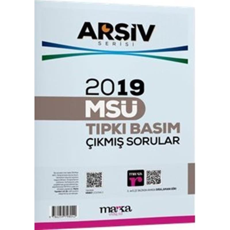 2019 Msü Arşiv Serisi Tıpkı Basım Çıkmış Sorular Tamamı Video ... - 1