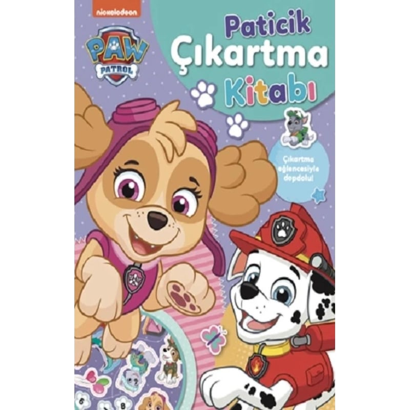 Paw Patrol - Paticik Çıkartma Kitabı -1