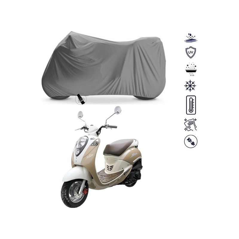 Sym Mio 100 Motosiklet Branda Su Geçirmez Motosiklet Brandası Tek Ebat -1