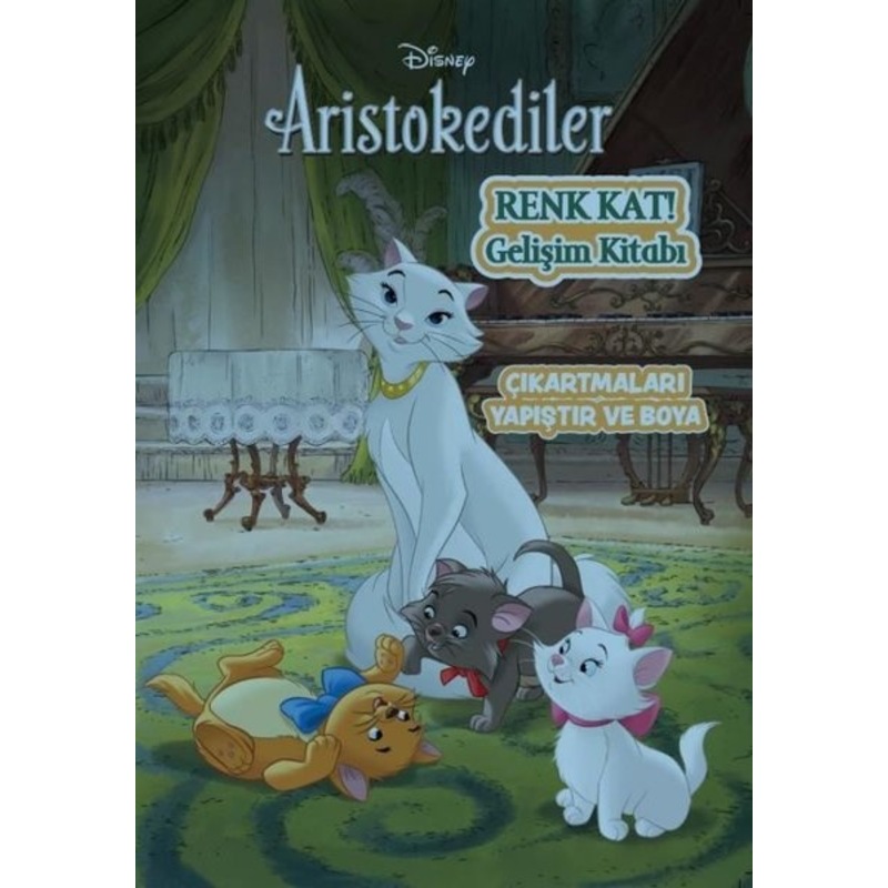 Disney Aristokediler - Renk Kat! Gelişim Kitabı- Doğan Ve Egmont Yayıncılık -1