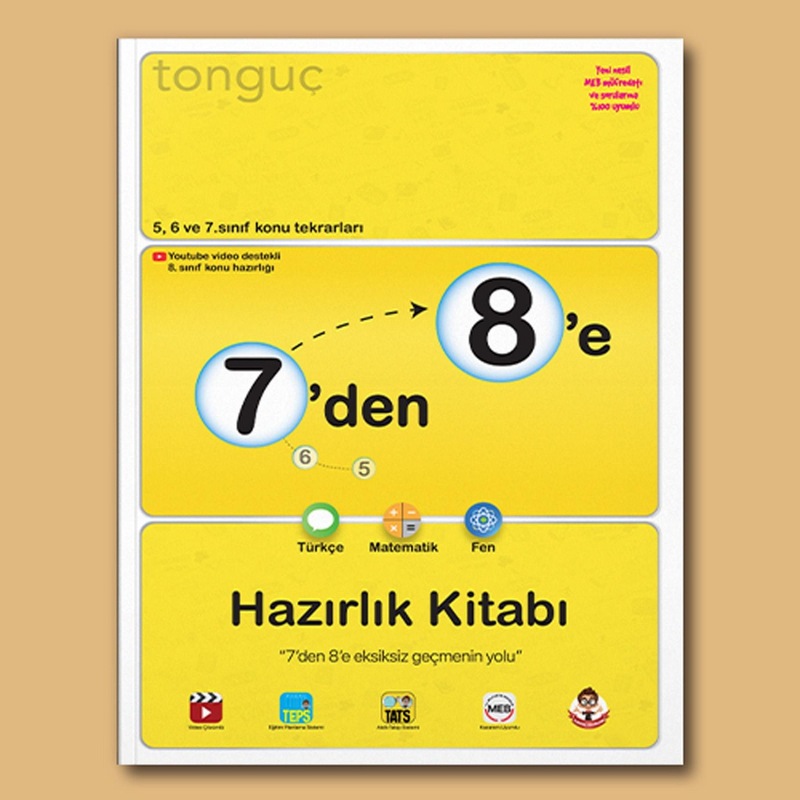 Tonguç 7den 8e Hazırlık Kitabı - 1