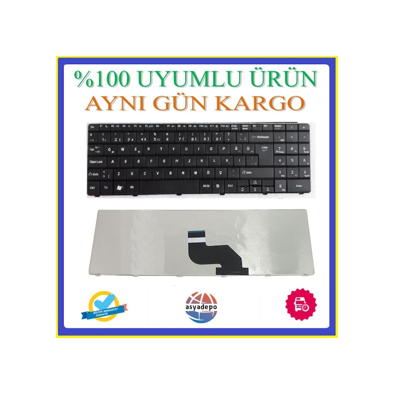 Grundig Uyumlu Gnb 1555 A2 B6 Klavye Siyah Tr -1