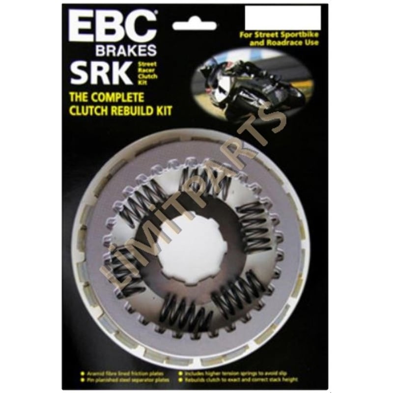Ebc Srk011 Kawasakı Er-5 97-07 Fıber Debriyaj Balata Sac Yay Komple Debriyaj Seti -1