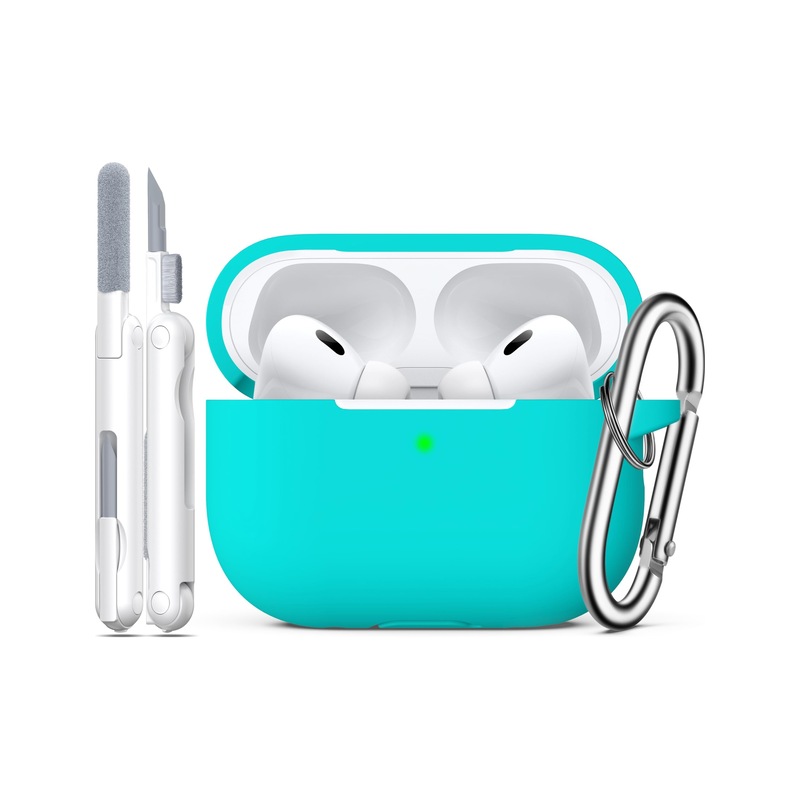 R-fun Temizleme Kitli Airpods Pro 2./1. Nesil İçin Kılıf- İos Uyumlu -1
