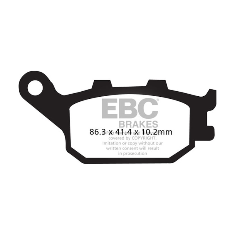 Honda Cbr F 600 Sport 2002 Ebc Arka Fren Balatası Fa174 -1