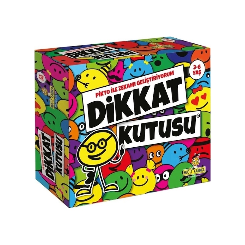 Dikkat Kutusu 3-6 Yaş Pikto İle Zekamı Geliştiriyorum - Kolektif - 1