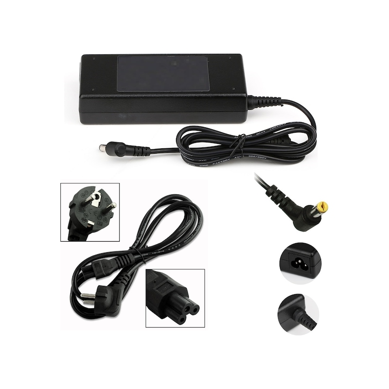 Acer Uyumlu Aspire 5600. 5600awlmi. 5610. 5610z Adaptör Şarj Aleti Siyah -1