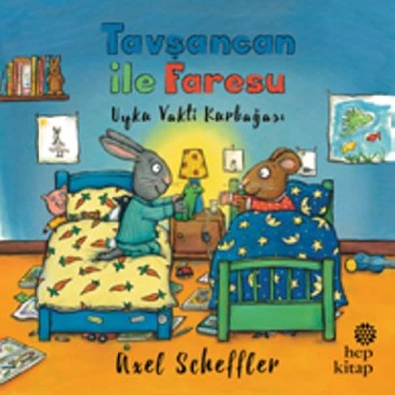 Tavşancan Ile Faresu - Uyku Vakti Kurbağası - Axel Scheffler - Hep Kitap -1