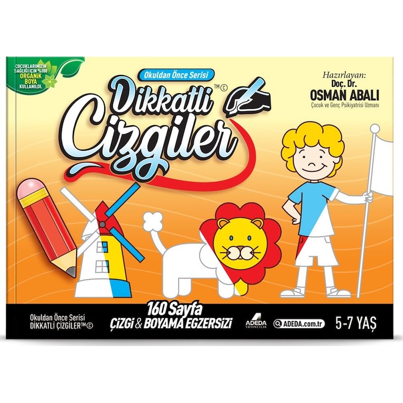 Adeda Dikkati Güçlendirme Dikkatli Çizgiler/çizgi Alıştırmaları -1