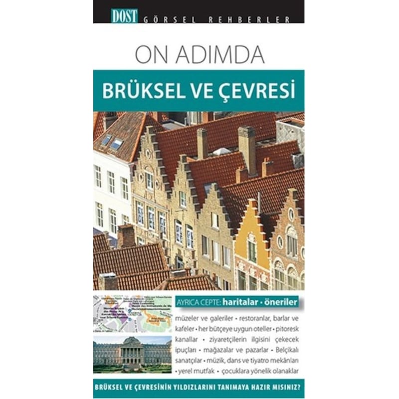 On Adımda Brüksel Ve Çevresi - Antony Mason - Dost Kitabevi -1