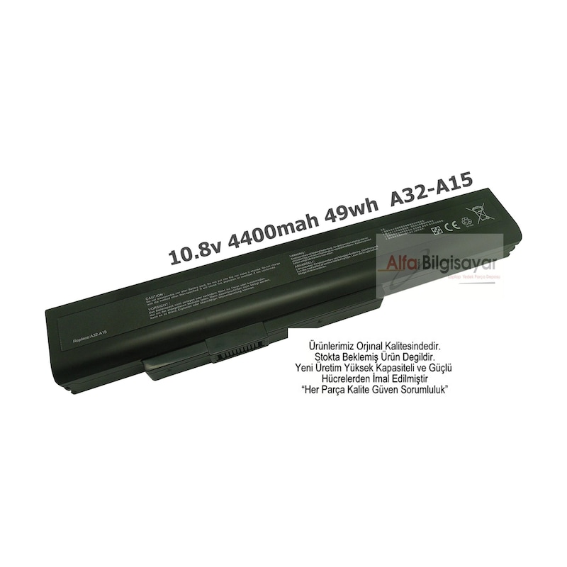 Alfabilgisayar Grundig Uyumlu 12w-gnb1597b1i7. 12y-gnb1555a1b6 Batarya Güçlü Güvenli A+ -1