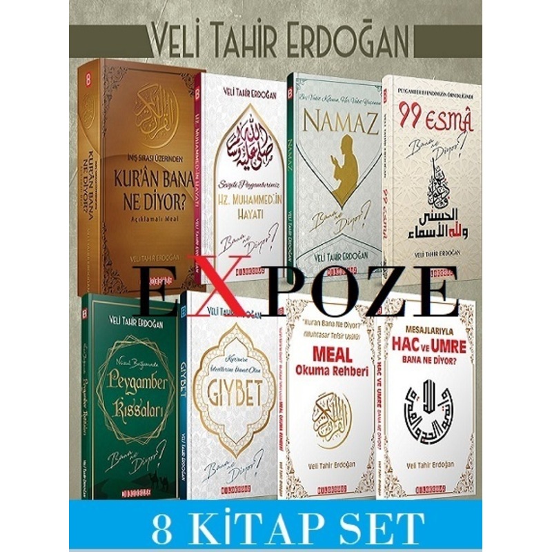 Kuran Bana Ne Diyor Seti 8 Kitap - Veli Tahir Erdoğan - Bilge Oğuz Yayınları - 1
