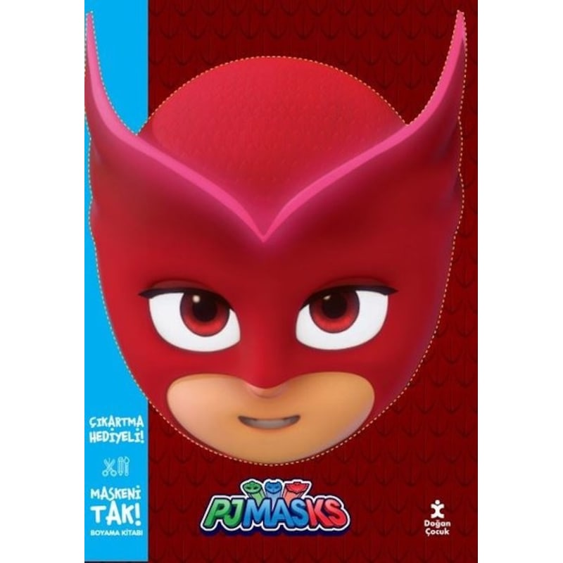 Maskeni Tak - Pjmasks Baykuş Kız - Boyama Kitabı- Doğan Çocuk -1