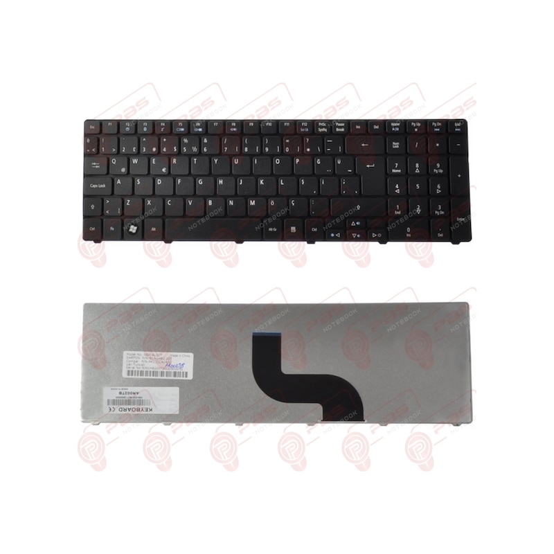 Acer Uyumlu V104702ak3- V104730ak1 Klavye Tuş Takımı Q Türkçe Tuş Seti -1