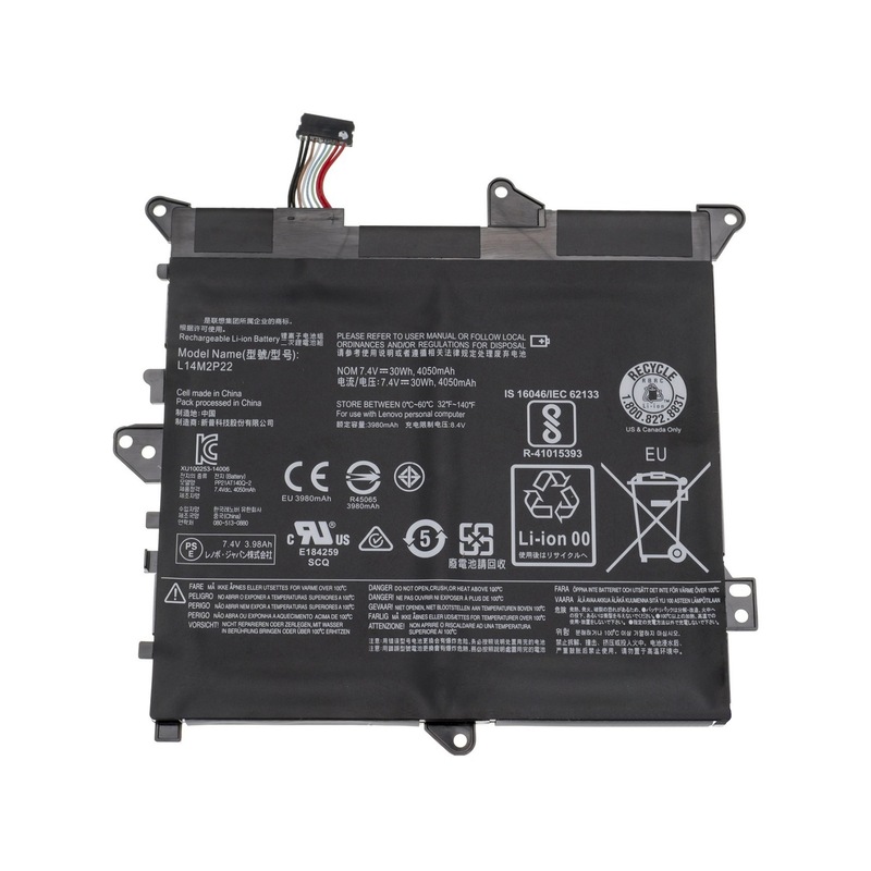 Lenovo İdeapad Yoga 300-11ıby Type 80m0 Uyumlu Notebook Batarya -1
