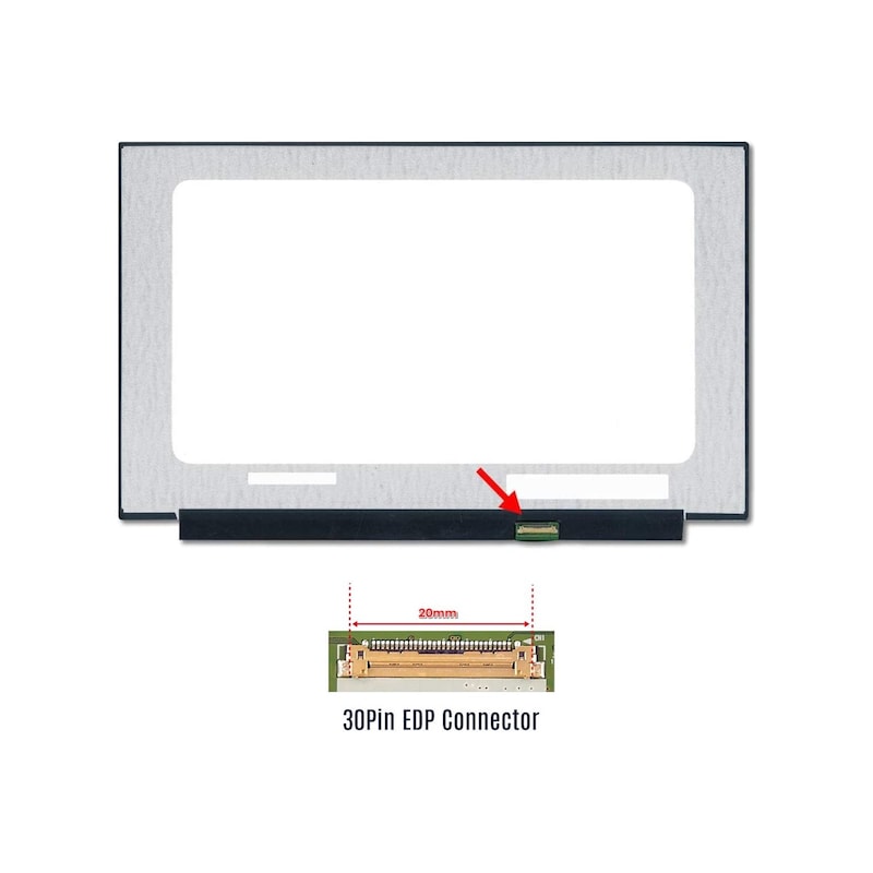 Casper Uyumlu Nirvana S500.1021-4c50t-g Ekran 15.6 Slim 30 Pin Panel Ips -1