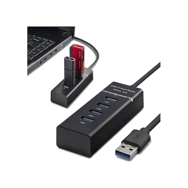 4 Port Usb 3.0 Hub - Usb Çoklayıcı 5gbps Chipli Versiyon (519133693) -1