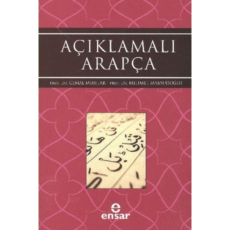 Açıklamalı Kolay Arapça -1