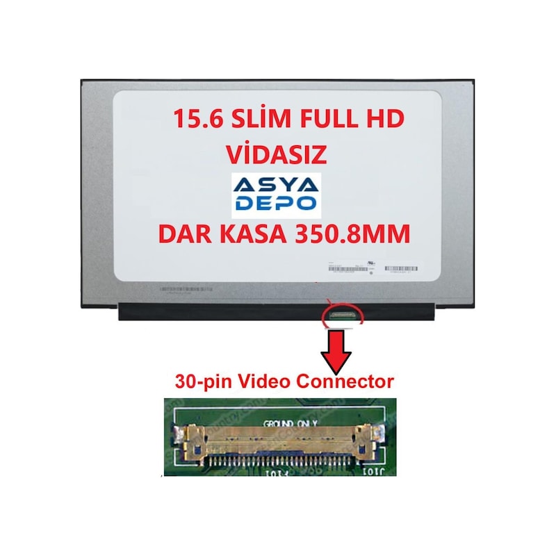 Nv156fhm-n69 Ekran 15.6 Slim 30 Pin Ips -1