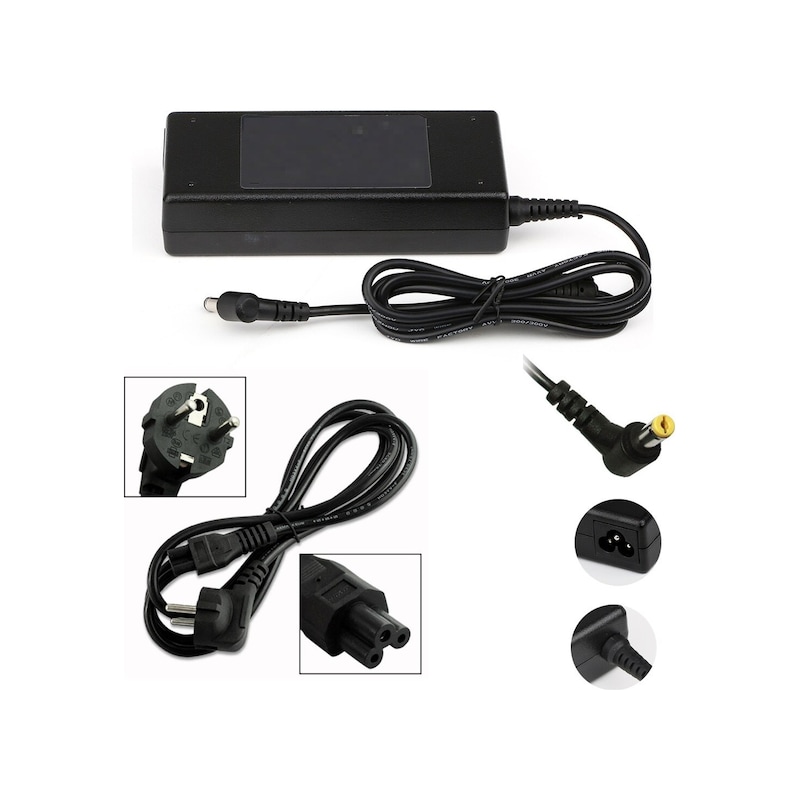 Pasabilgisayar Acer Uyumlu Travelmate 3210z- 3212- 3220- 3230- 3240- 3242 Adaptör Şarj -1