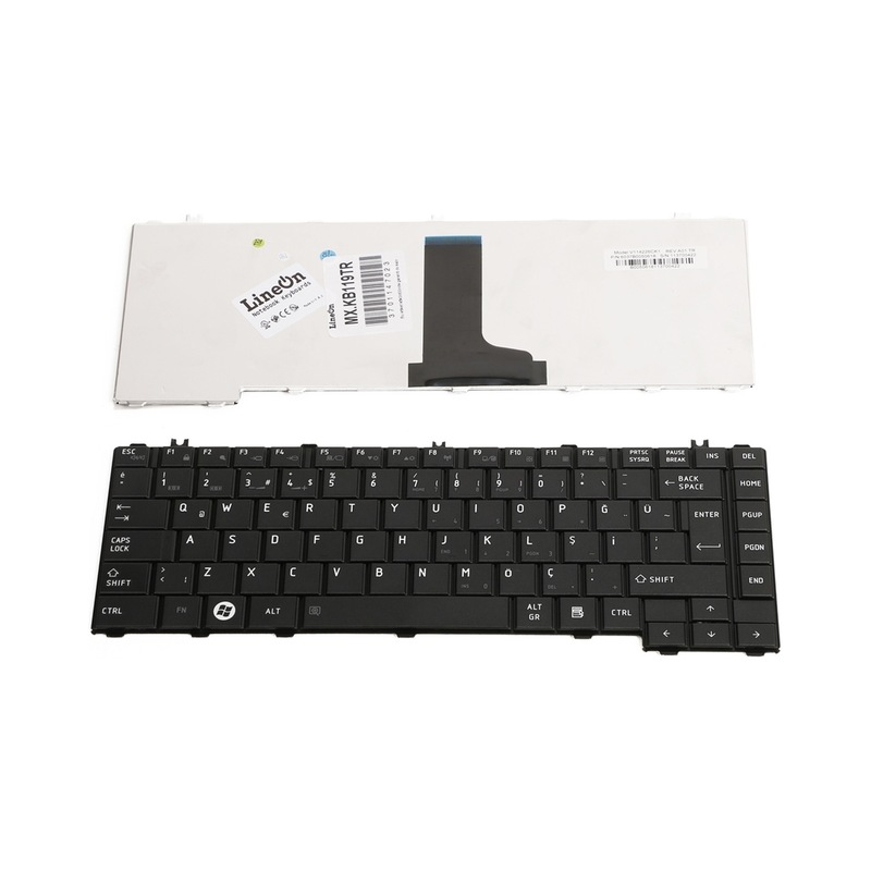 Toshiba L600 L630 L640 C600d C640 L635 Uyumlu Klavye -1