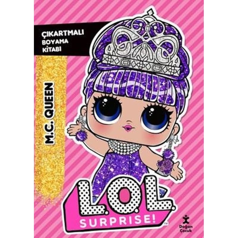 Lol Surprise! Mc Queen Çıkartmalı Boyama Kitabı- Doğan Çocuk -1
