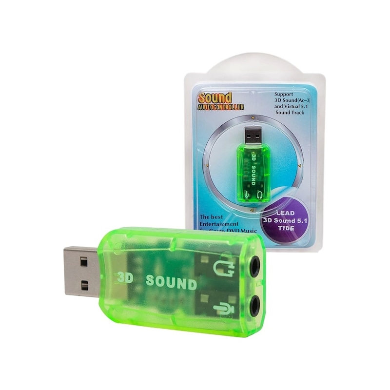 5.1 Channel Usb 2.0 Ses Kartı -1