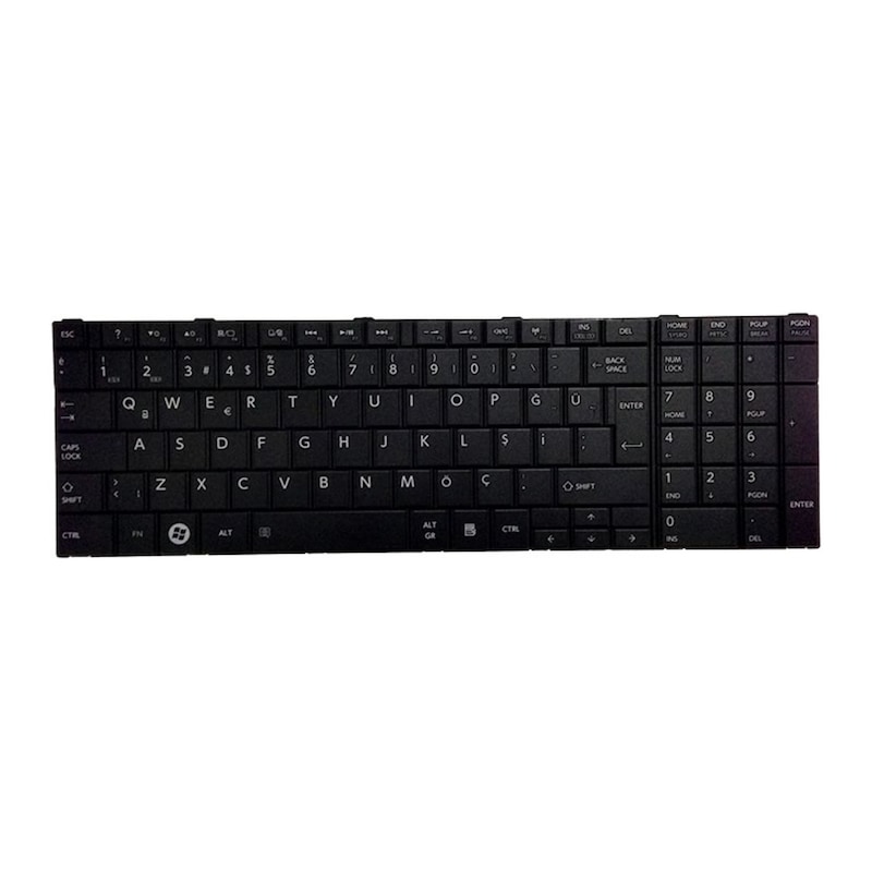 Toshiba Uyumlu Satellite C855-26r- L850- L850-15m Klavye Tuş Takımı - 55000827 -1