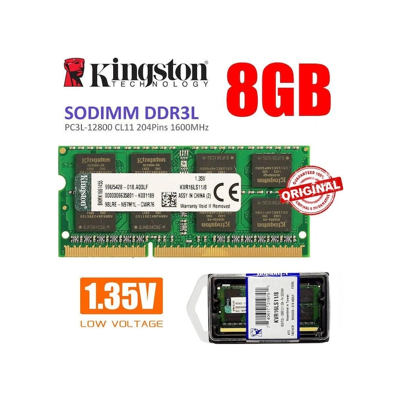 Sony Vaio Svf1521l4e- Svf1521m1e- Svf1521l1e Uyumlu 8gb Ddr3 King -1