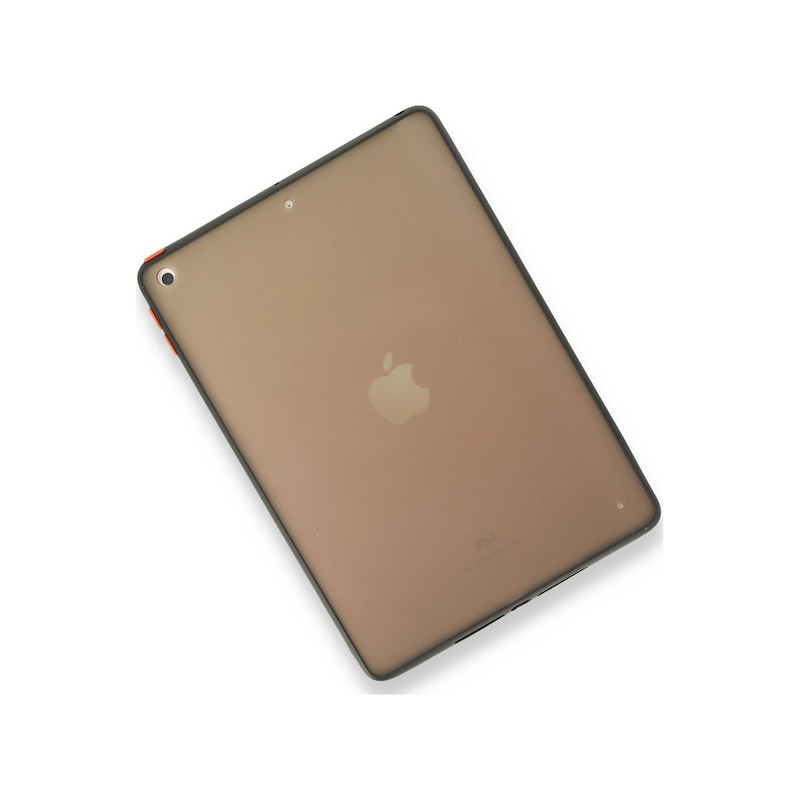 İpad Air 2 9.7 Uyumlu Montreal Seri Silikon Tablet Kılıfı Siyah Arka Kapak Siyah -1