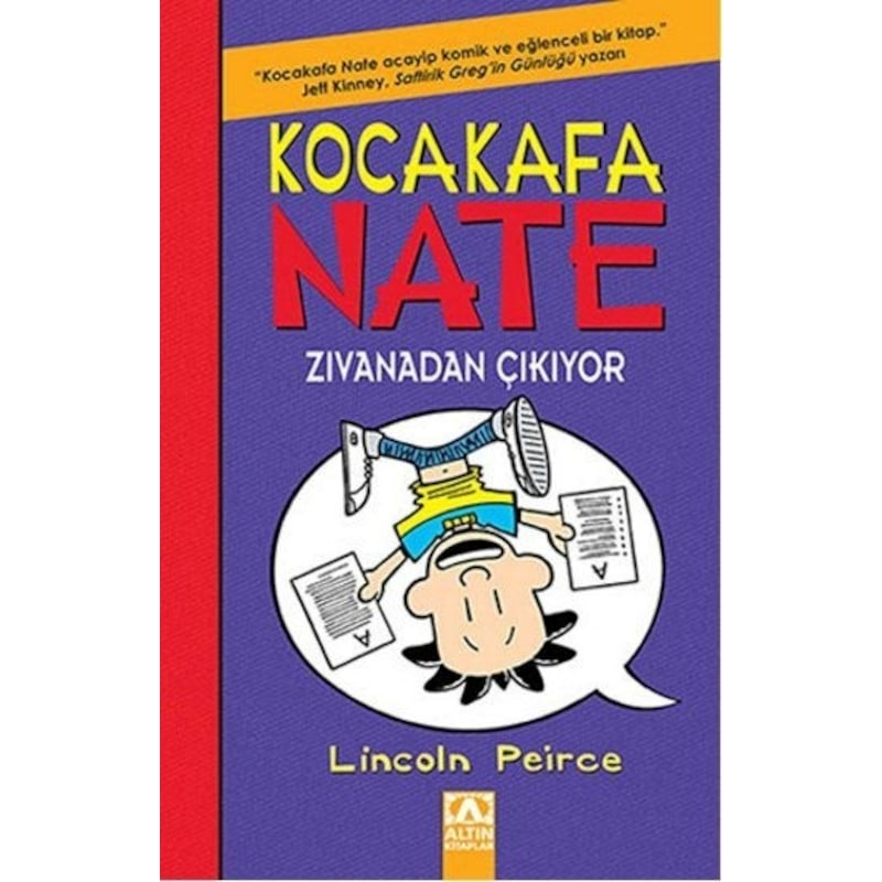 Kocakafa Nate Zıvanadan Çıkıyor - Lincoln Peirce - 1