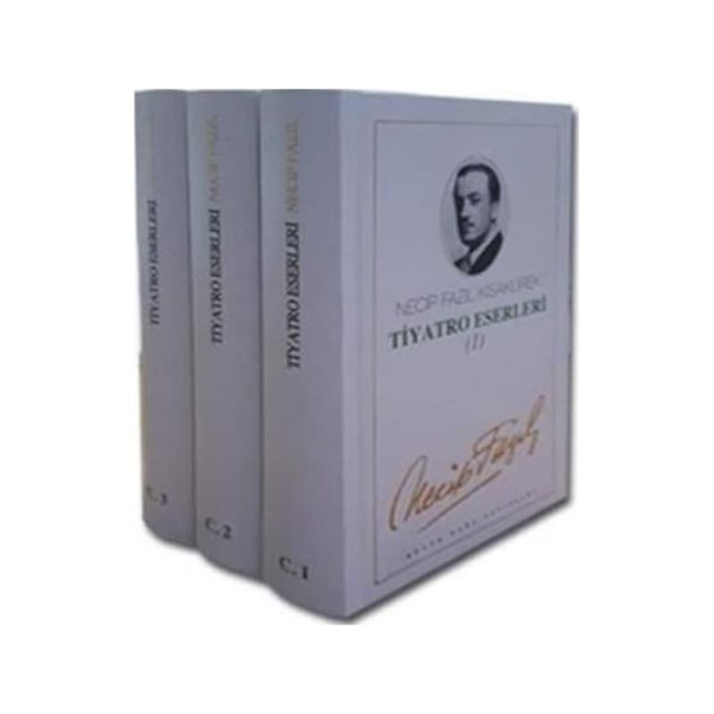 Tiyatro Eserleri Seti - 3 Kitap Takım - Necip Fazıl Kısakürek - Büyük Doğu Yayınları - 1