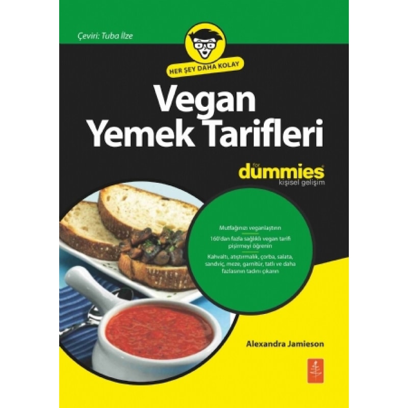 Vegan Yemek Tarifleri For Dummies - Alexandra Jamieson - Nobel Yaşam -1
