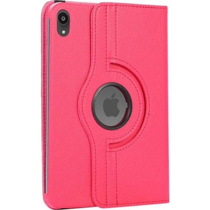 Ipad Uyumlu Mini 2021 Uyumlu (6.nesil) Zore Dönebilen Standlı Kılıf-pemb Kırmızı -1