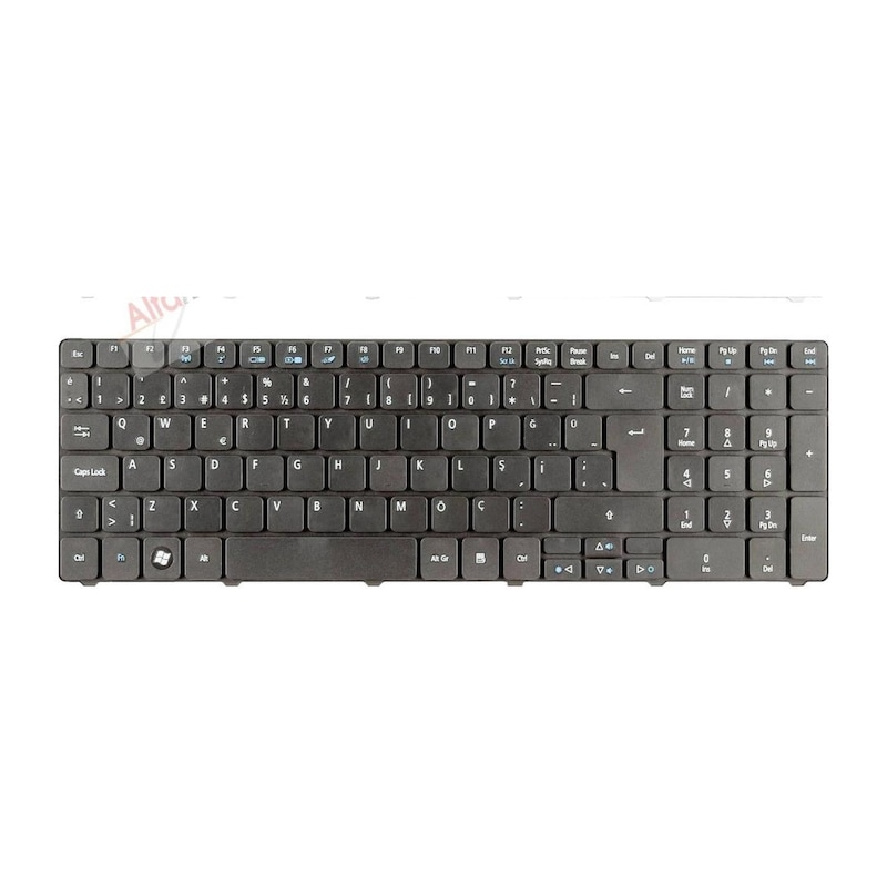Acer Uyumlu 9z.n1h82.l0t Klavye Tuş Takımı Q-türkçe N11.435 -1