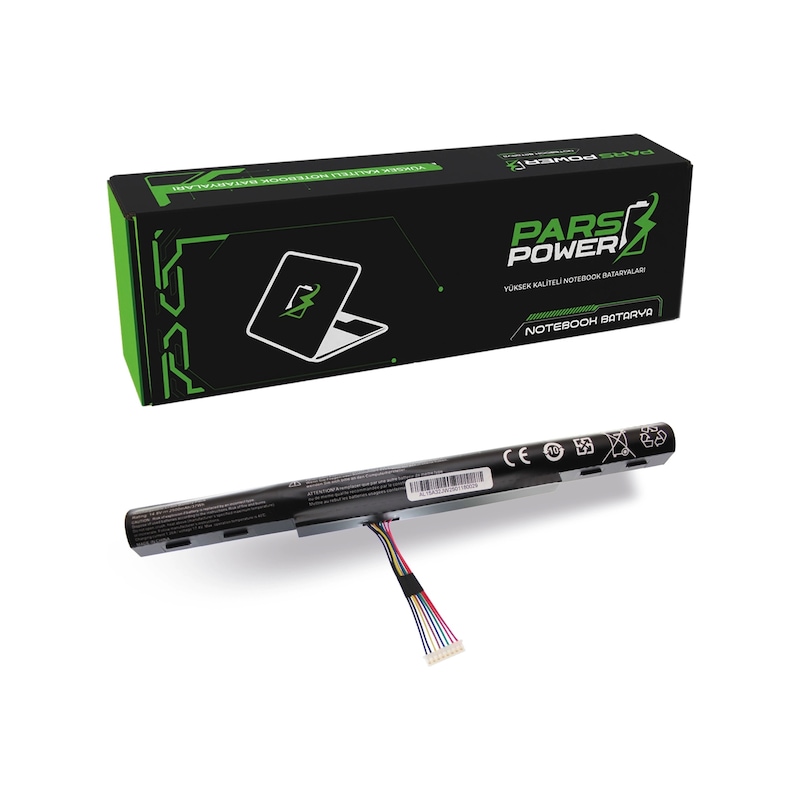 Acer Aspire E5-532g-p9yd- E5-532-n14d/k- E5-532-n14d/w Batarya - Pil Pars Power -1
