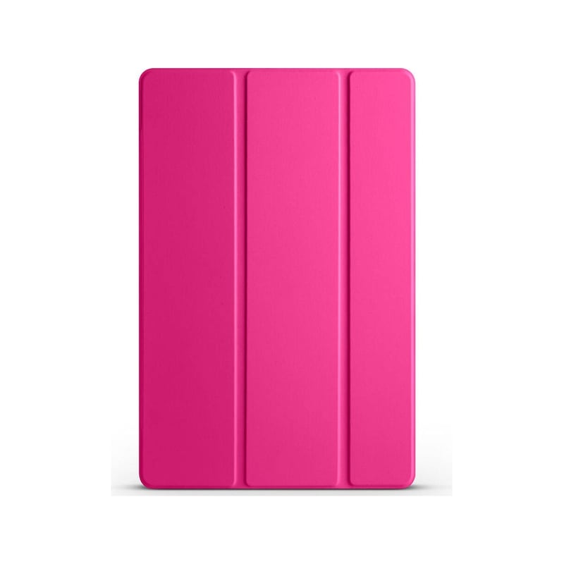 Galaxy Tab A9 Uyumlu Zore Smart Cover Standlı 1-1 Kılıf-pembe Koyu Tablet Kılıfı Pembe Koyu -1