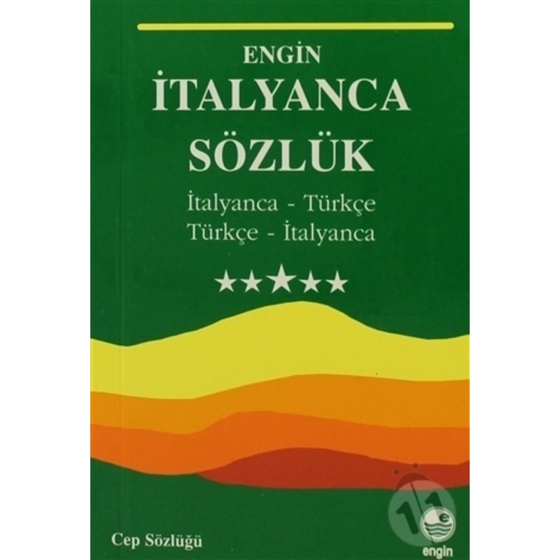 İtalyanca Sözlük / Dizionario Italiano (cep Sözlüğü)- Engin -1