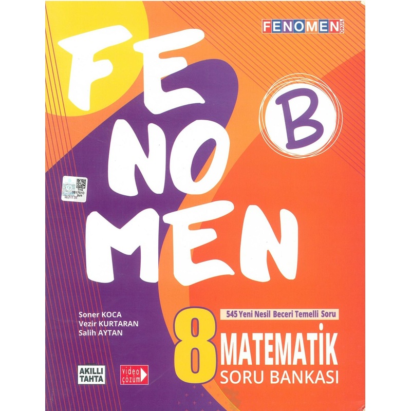 Gama Fenomen 8. Sınıf Matematik B Soru Bankası - 1