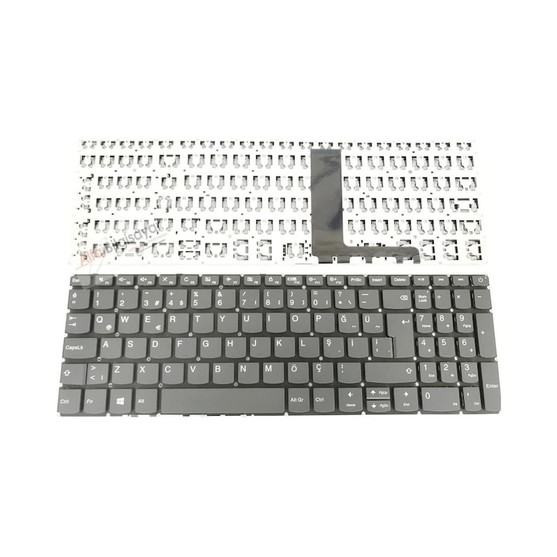 Lenovo Uyumlu Ideapad 81bg007ttx- 81bg007utx Klavye (füme Tr) N11.36932 -1