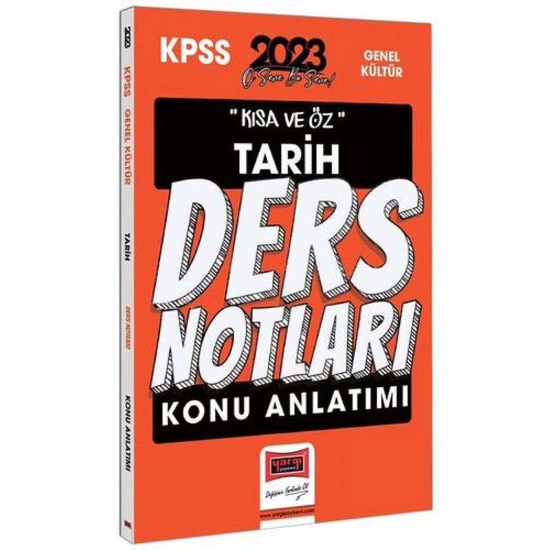 Yargı Yayınları 2023 Kpss Kısa Ve Öz Tarih Konu Anlatımı Ders No -1